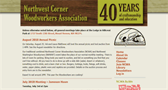 Desktop Screenshot of ncwawood.org